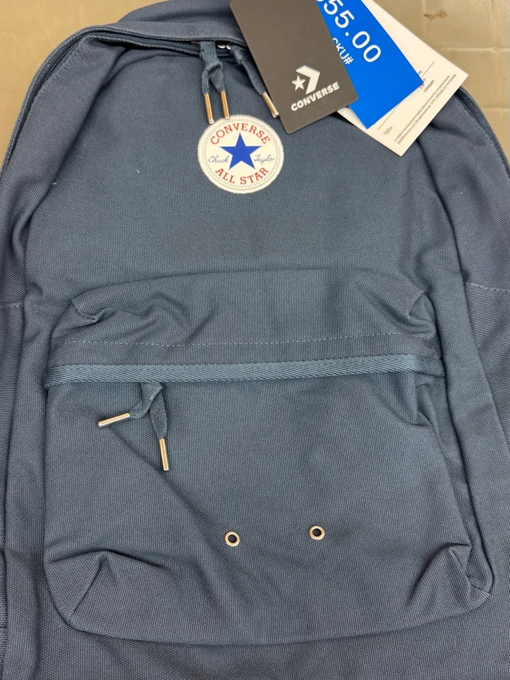 Converse Navy Blue Classic Canvas Backpack